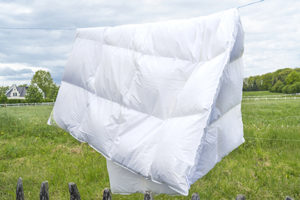 Daunendecke Winter 4x6 Rasterdecke, auch für Übergangszeit geeignet, superweich, Klimaausgleich